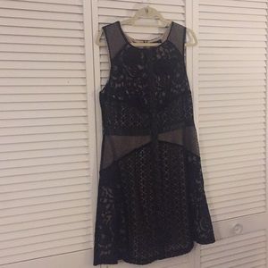 Black cocktail dress